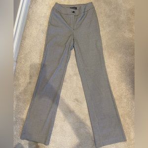 Checkered white | Black Le Chateau wide leg Dress Pants Size 00